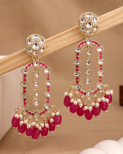 Ishya Kundan Danglers-M