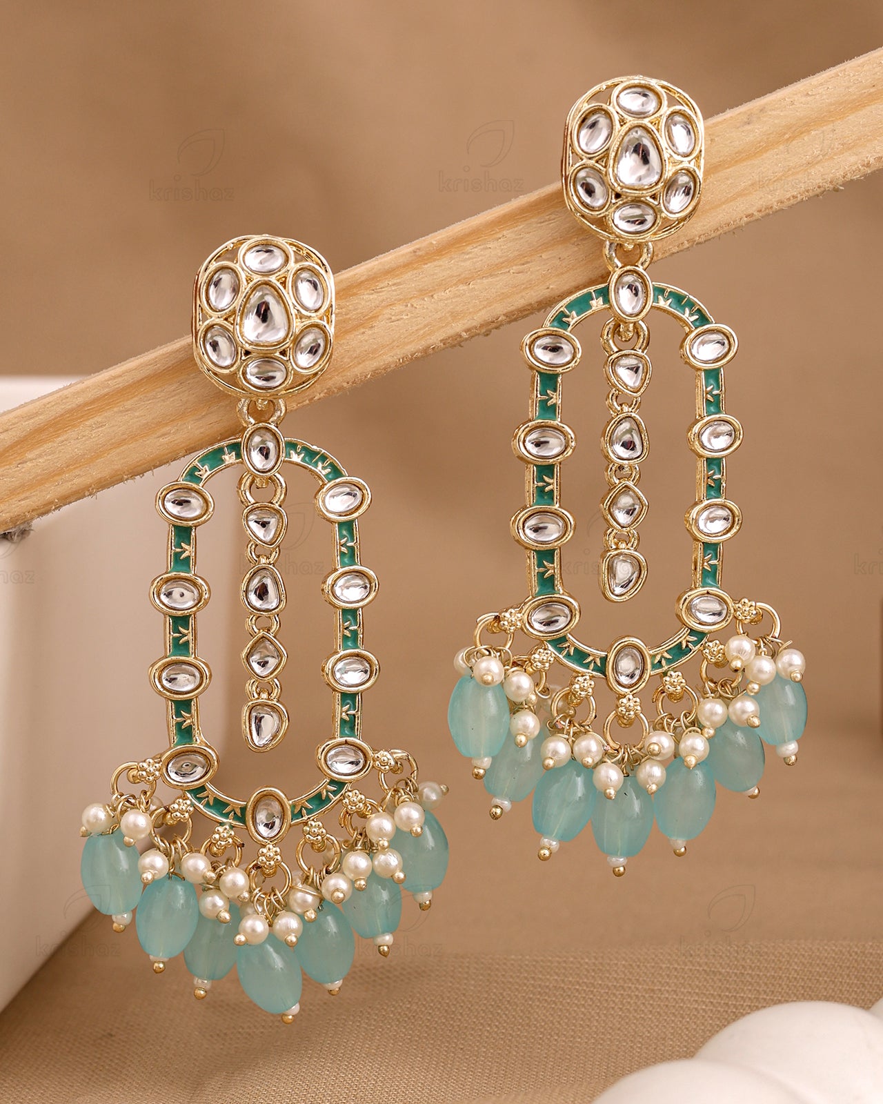 Ishya Kundan Danglers-M