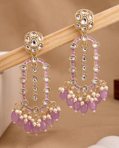 Ishya Kundan Danglers-M