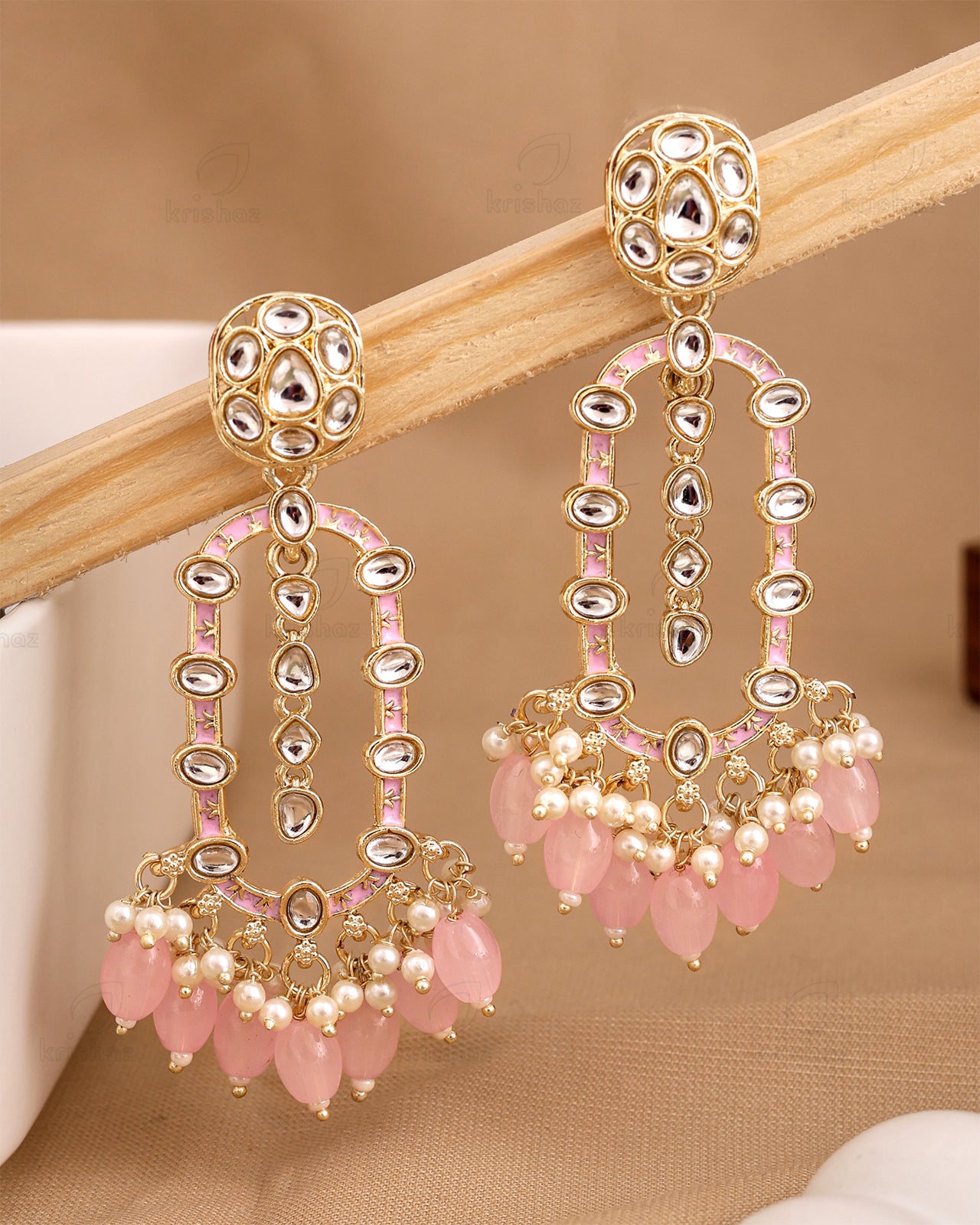 Ishya Kundan Danglers-M