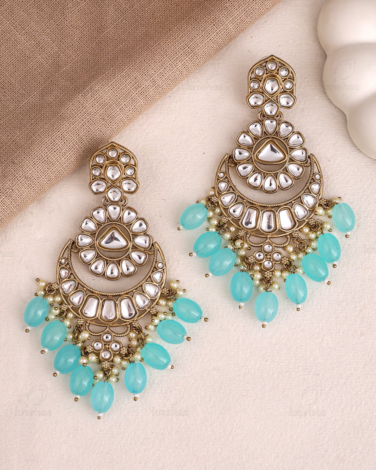 Mehar Kundan Danglers-M