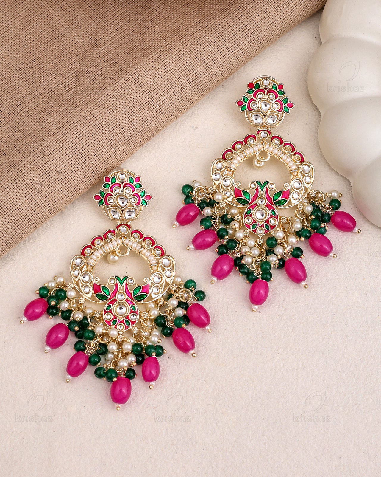 Neeta Kundan Danglers-M