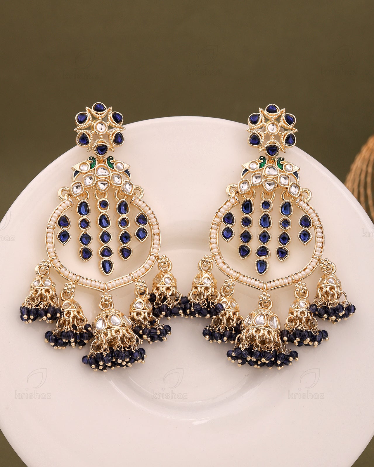 Pakhi Kundan Danglers-M