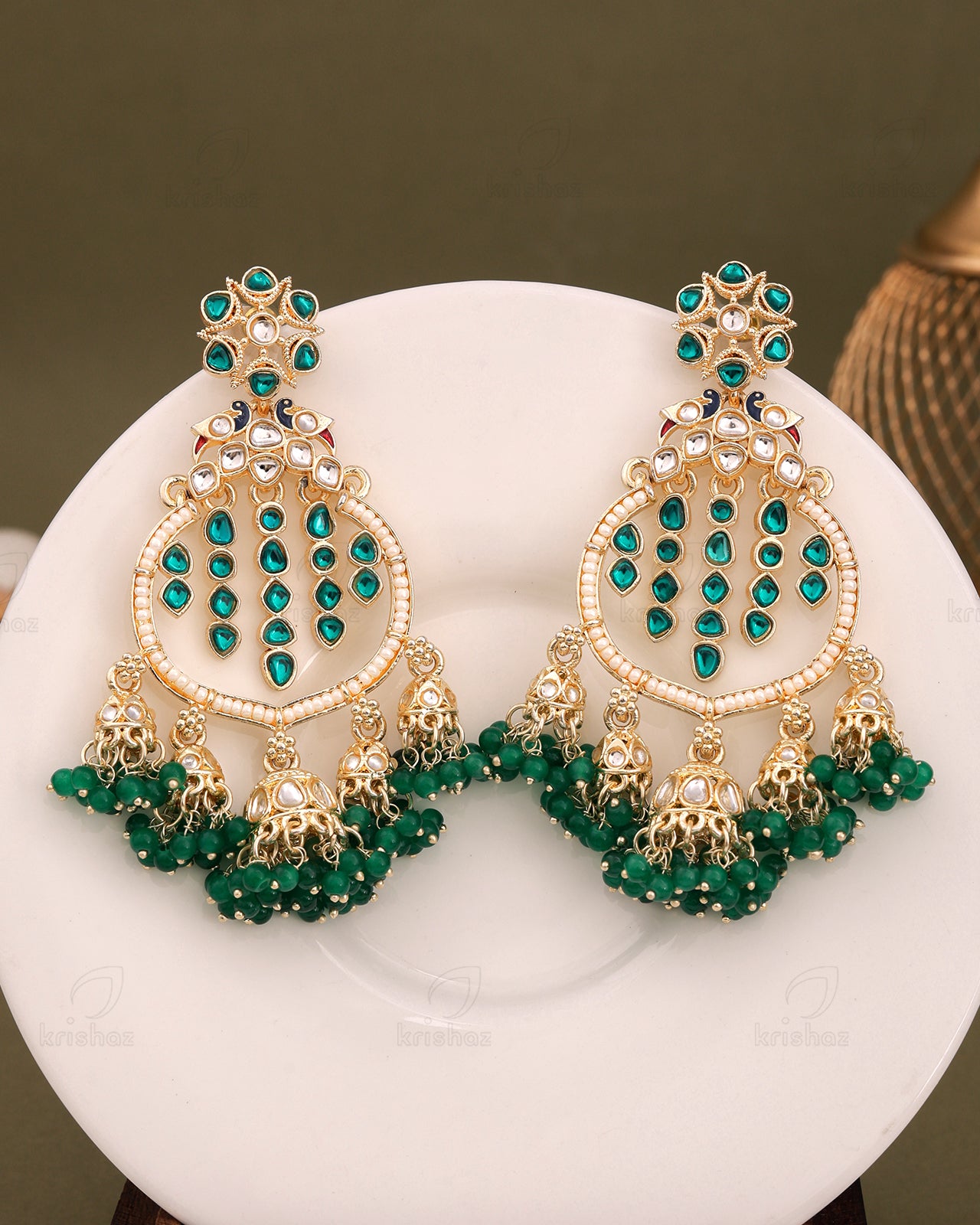Pakhi Kundan Danglers-M