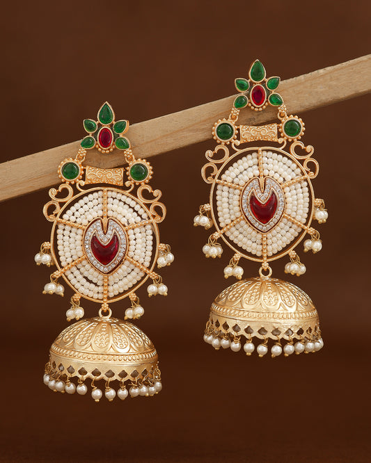 Ananta Big Jhumka Earrings