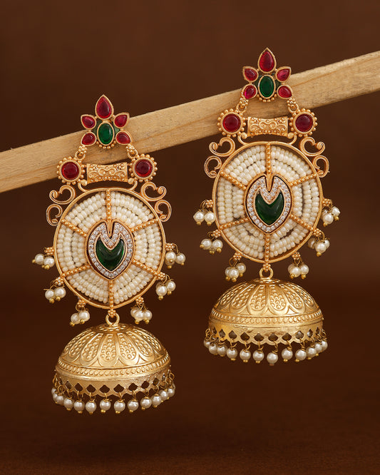 Ananta Big Jhumka Earrings