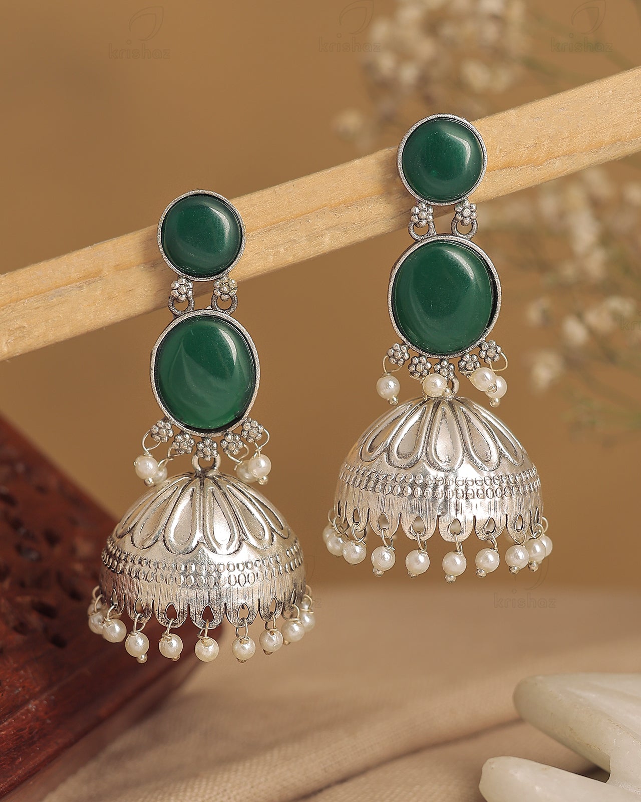 Nishtha Jhumki Earrings