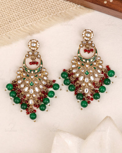 Manvi Kundan Danglers-M