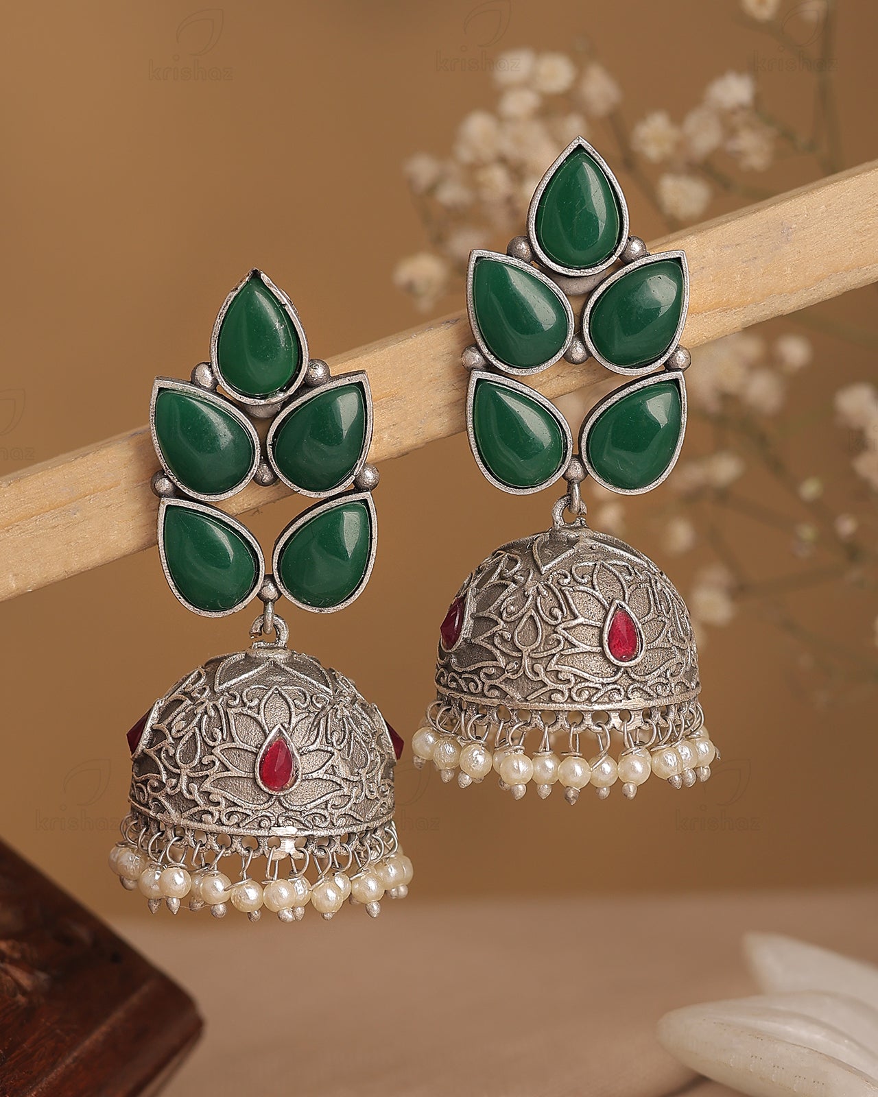 Isabella Jhumki Earrings - wxo