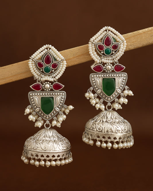 Pankhuri Jhumki Earrings