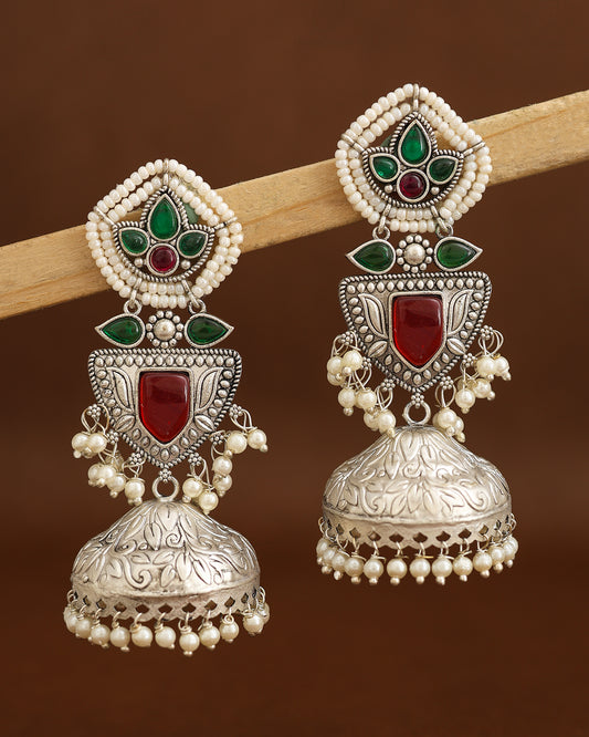 Pankhuri Jhumki Earrings