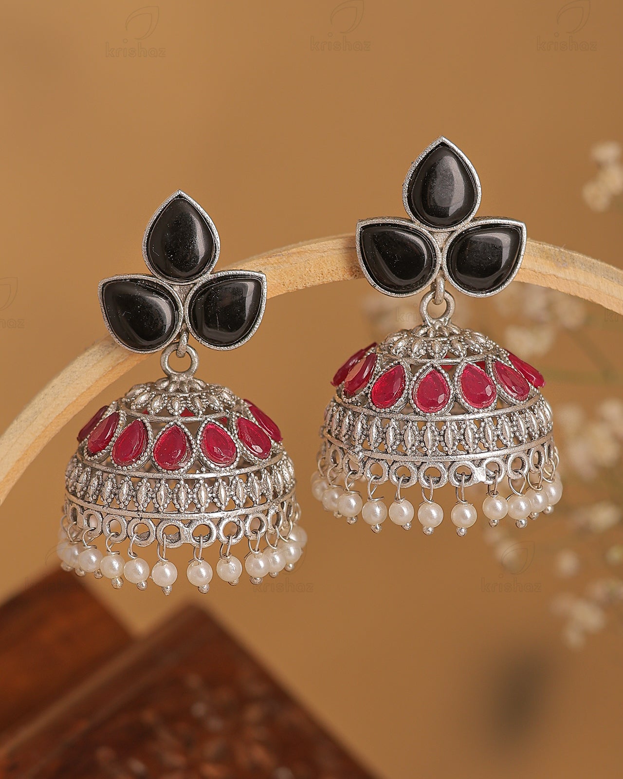 Annabelle Jhumki Earrings - wxo