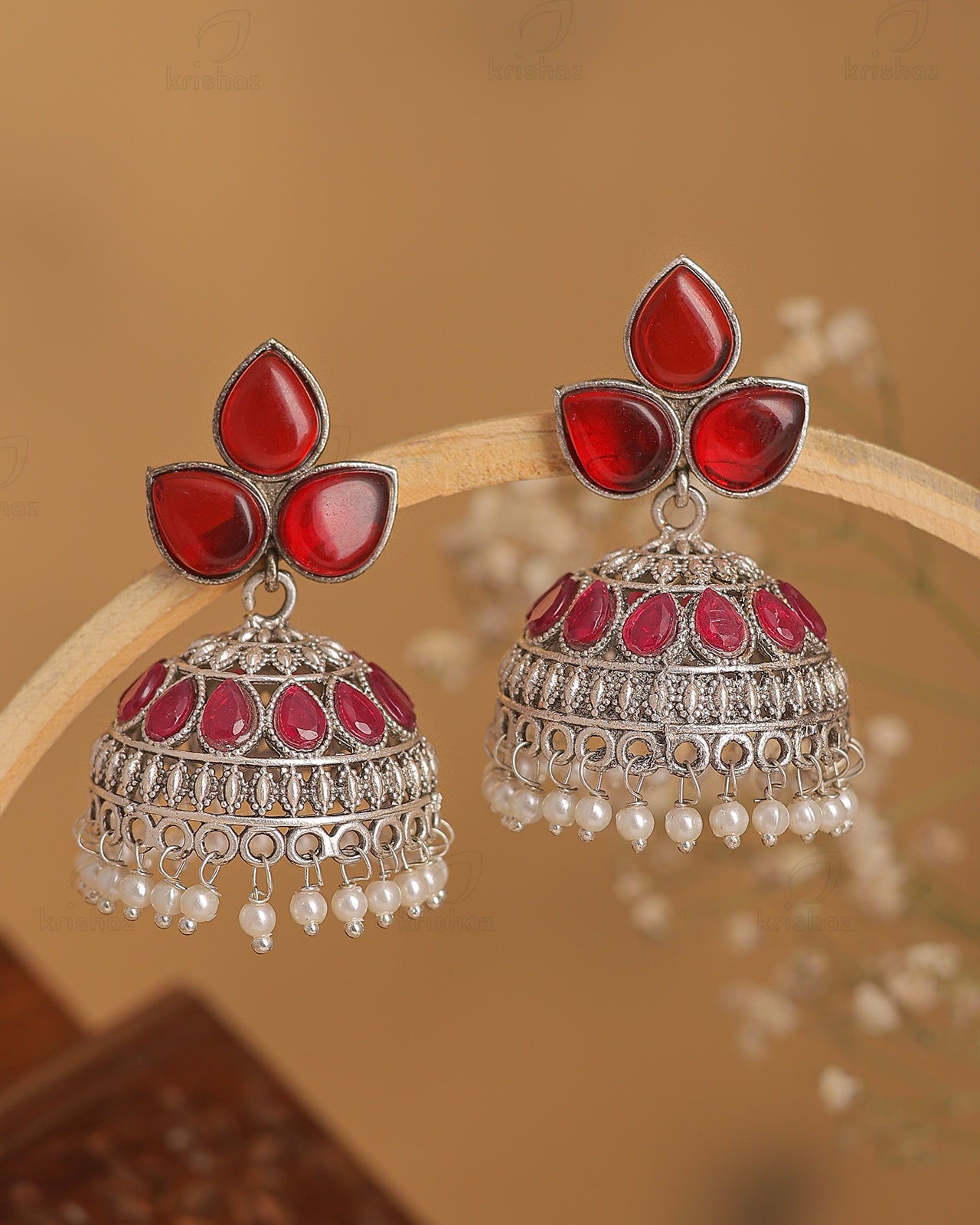 Annabelle Jhumki Earrings - wxo