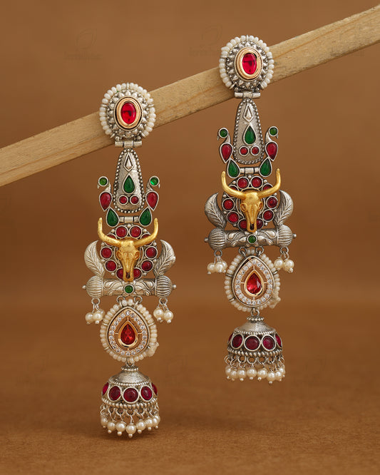 Harinya Premium Jhumki Earrings