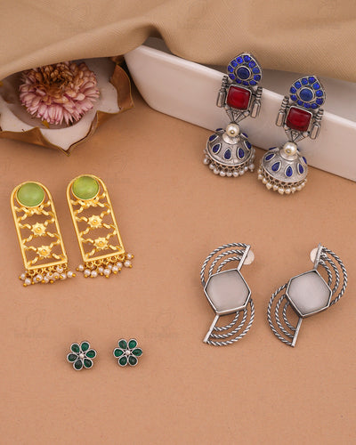 Mohita Combo Earring Set - wxo