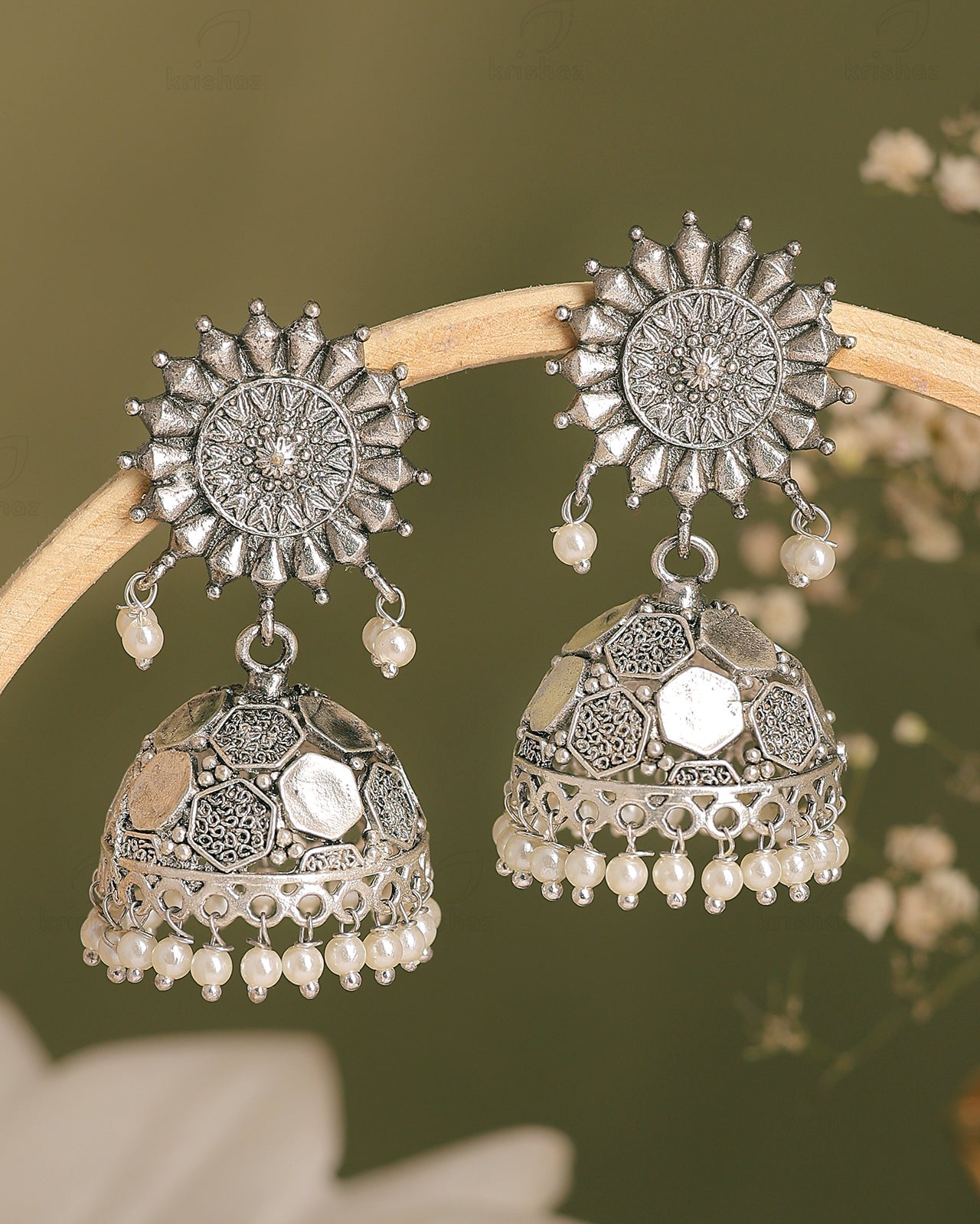 Vaishali Jhumki Earrings