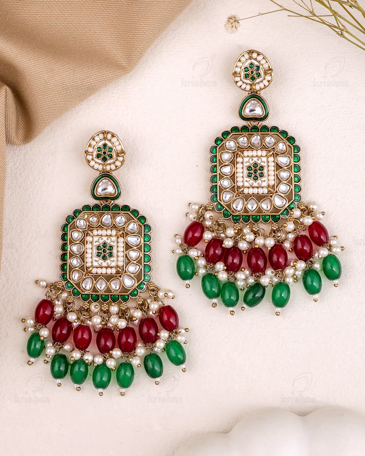 Pranali Kundan Danglers-M