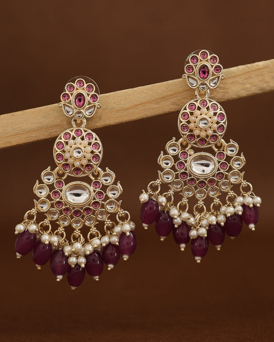 Sanaya Kundan Danglers-M