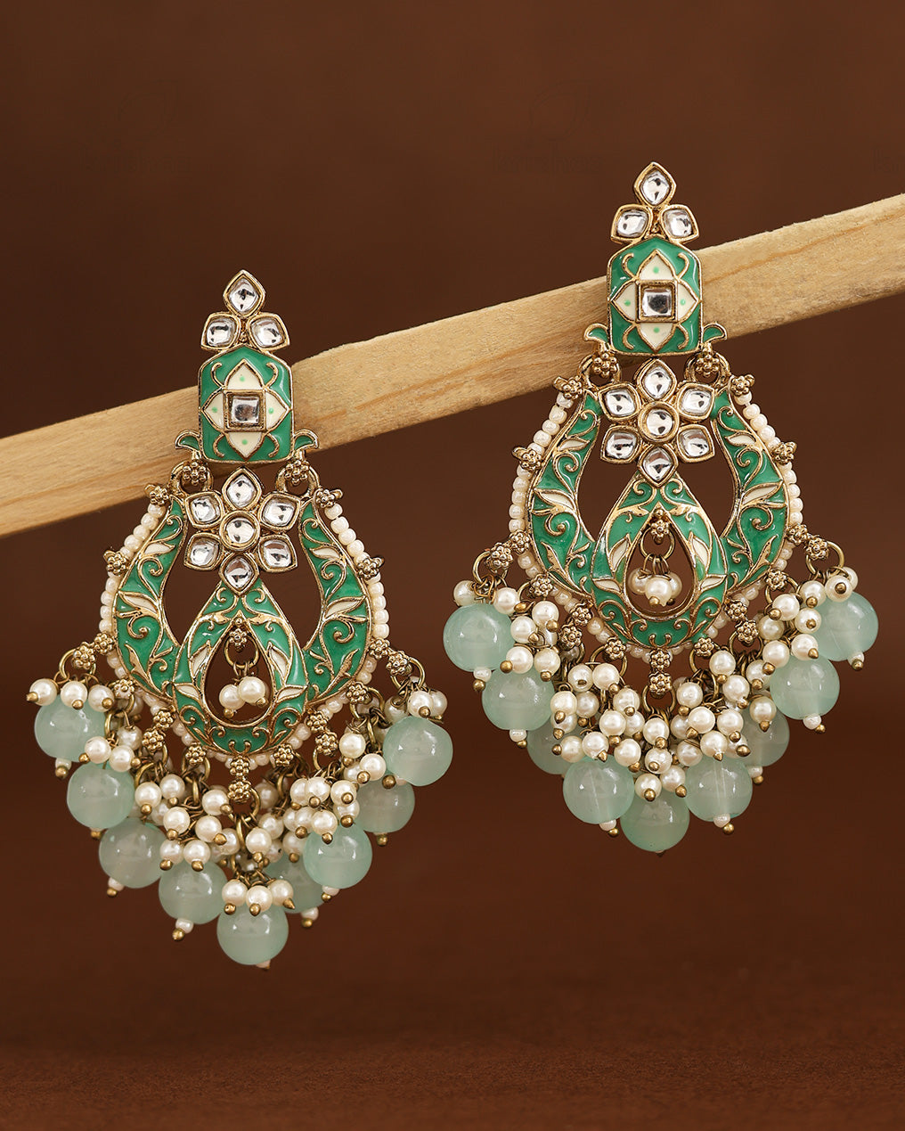 Sheetal Kundan Danglers-M