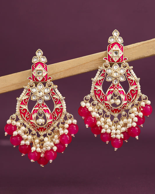 Sheetal Kundan Danglers-M