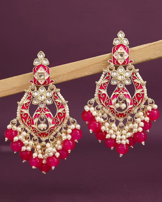 Sheetal Kundan Danglers-M