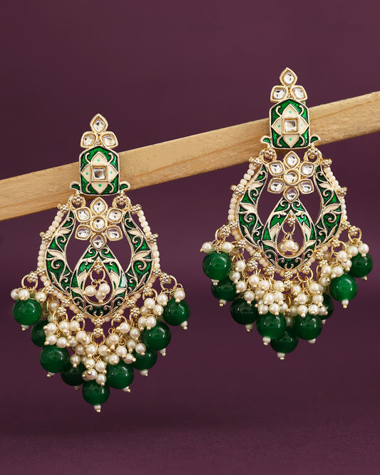 Sheetal Kundan Danglers-M