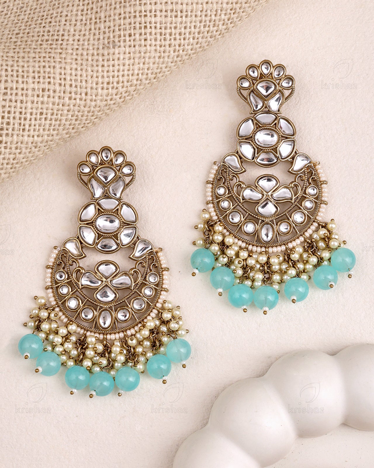 Priyanka Kundan Danglers-M