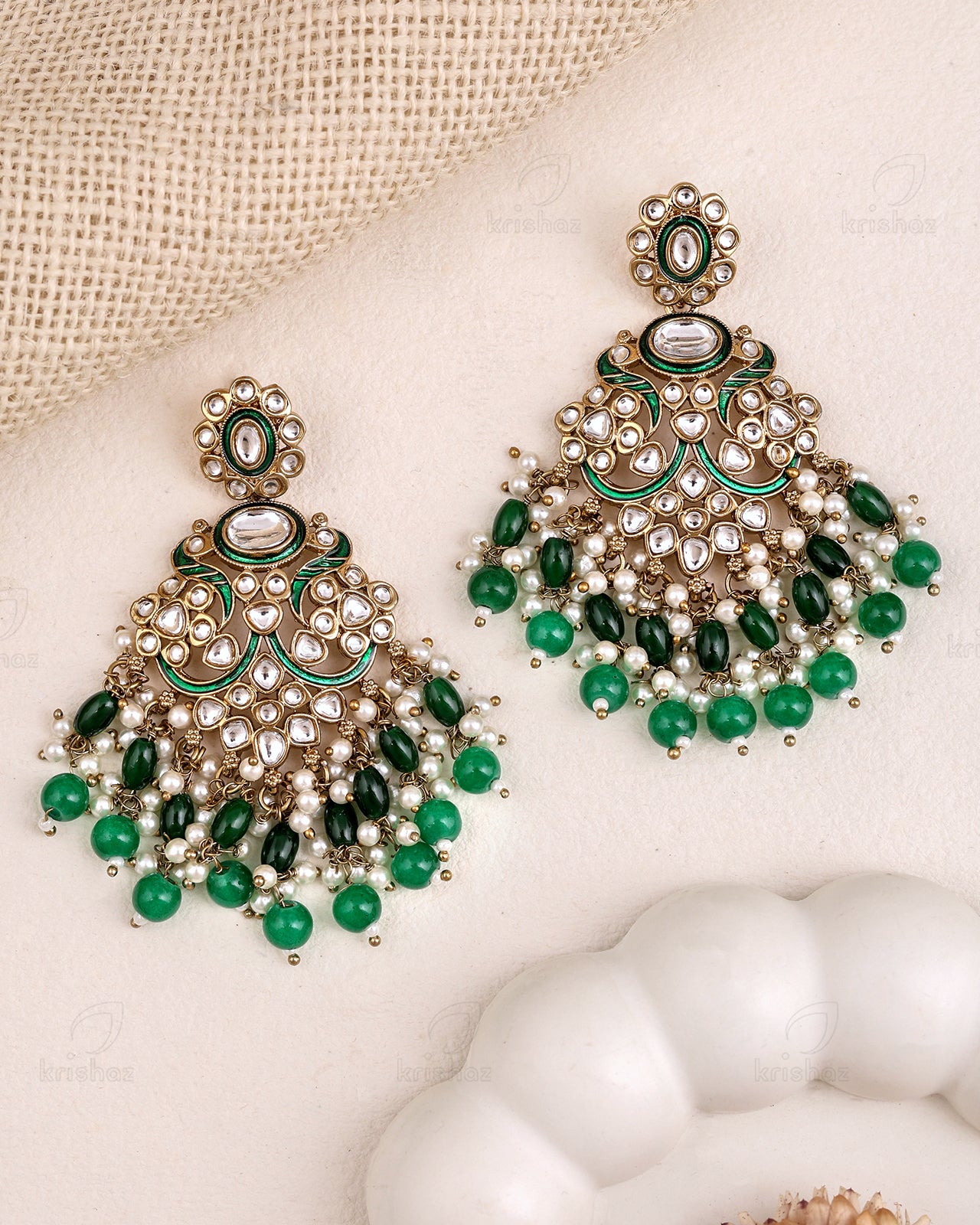 Surbhi Kundan Danglers-M