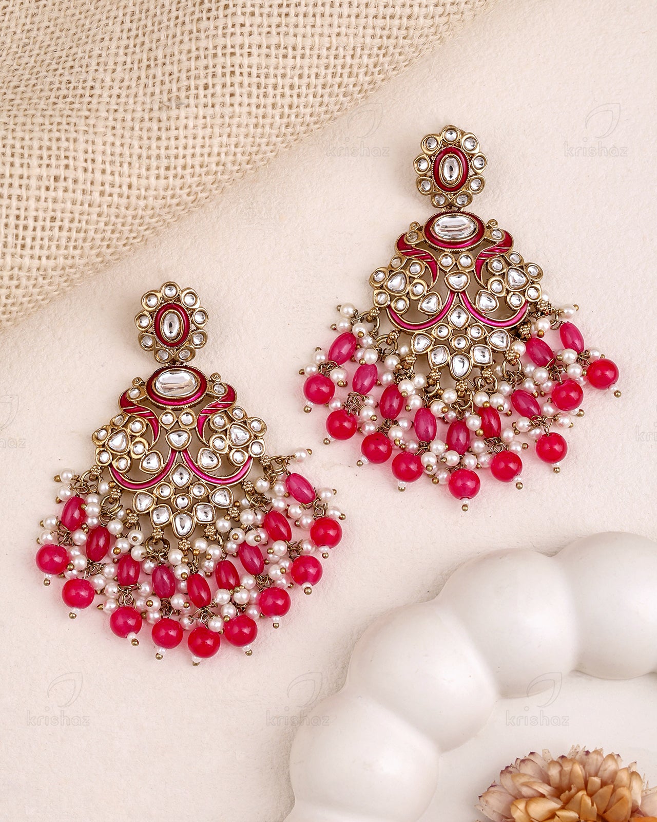 Surbhi Kundan Danglers-M