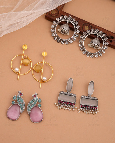 Keshav Combo Earring Set - wxo