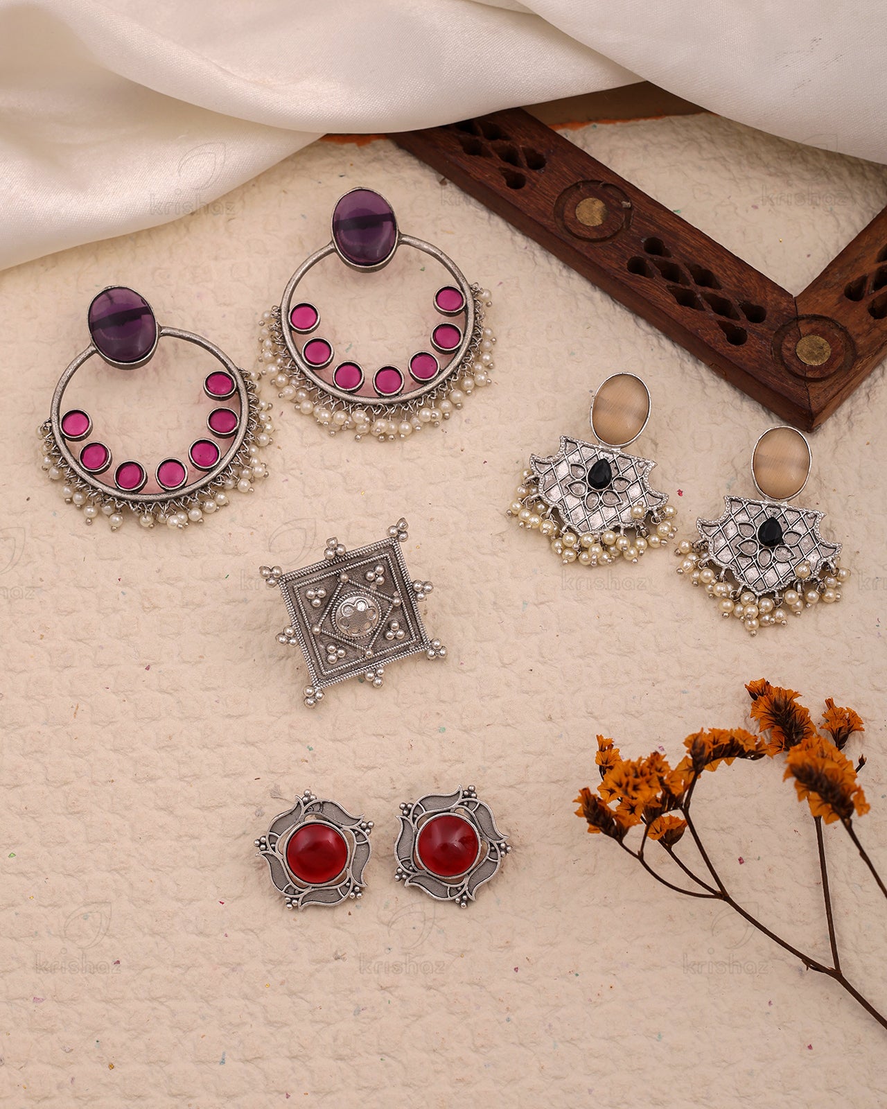 Tina Combo Earring Set - wxo