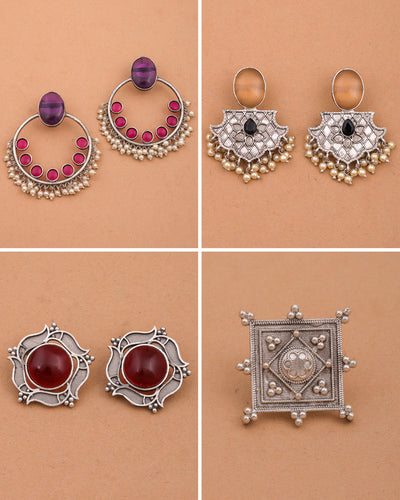 Tina Combo Earring Set - wxo