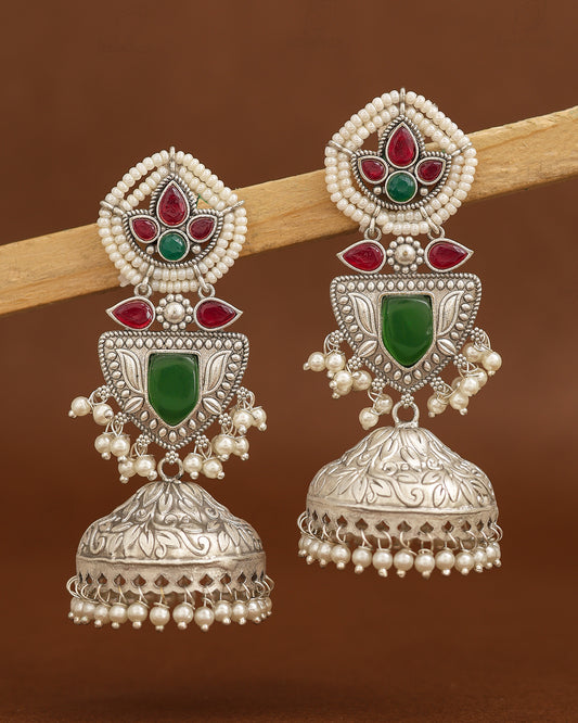 Pankhuri Jhumki Earrings