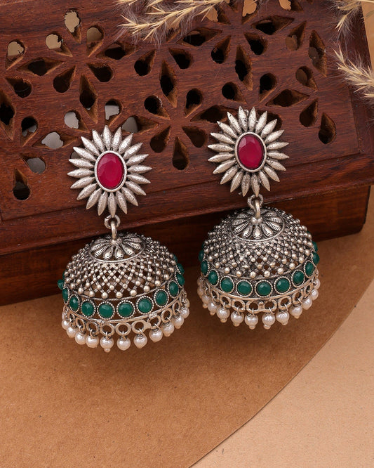 Reva Jhumki Earrings - wxo