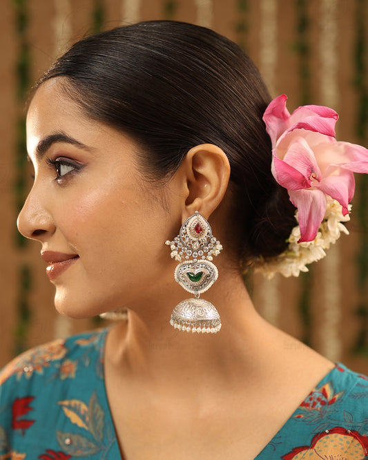 Mridula Premium Jhumki Earrings