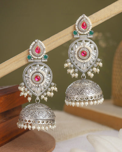 Anushree Premium Jhumki Earrings