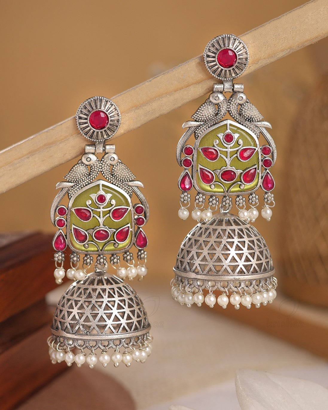 Shikhi Jhumki Earrings