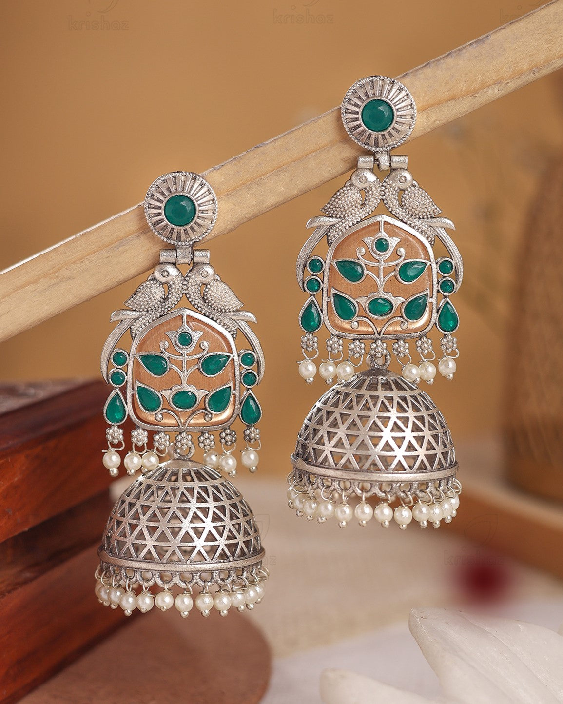 Shikhi Jhumki Earrings