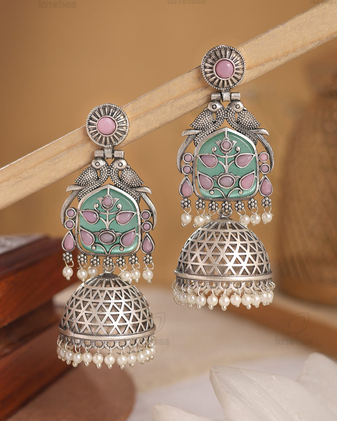 Shikhi Jhumki Earrings