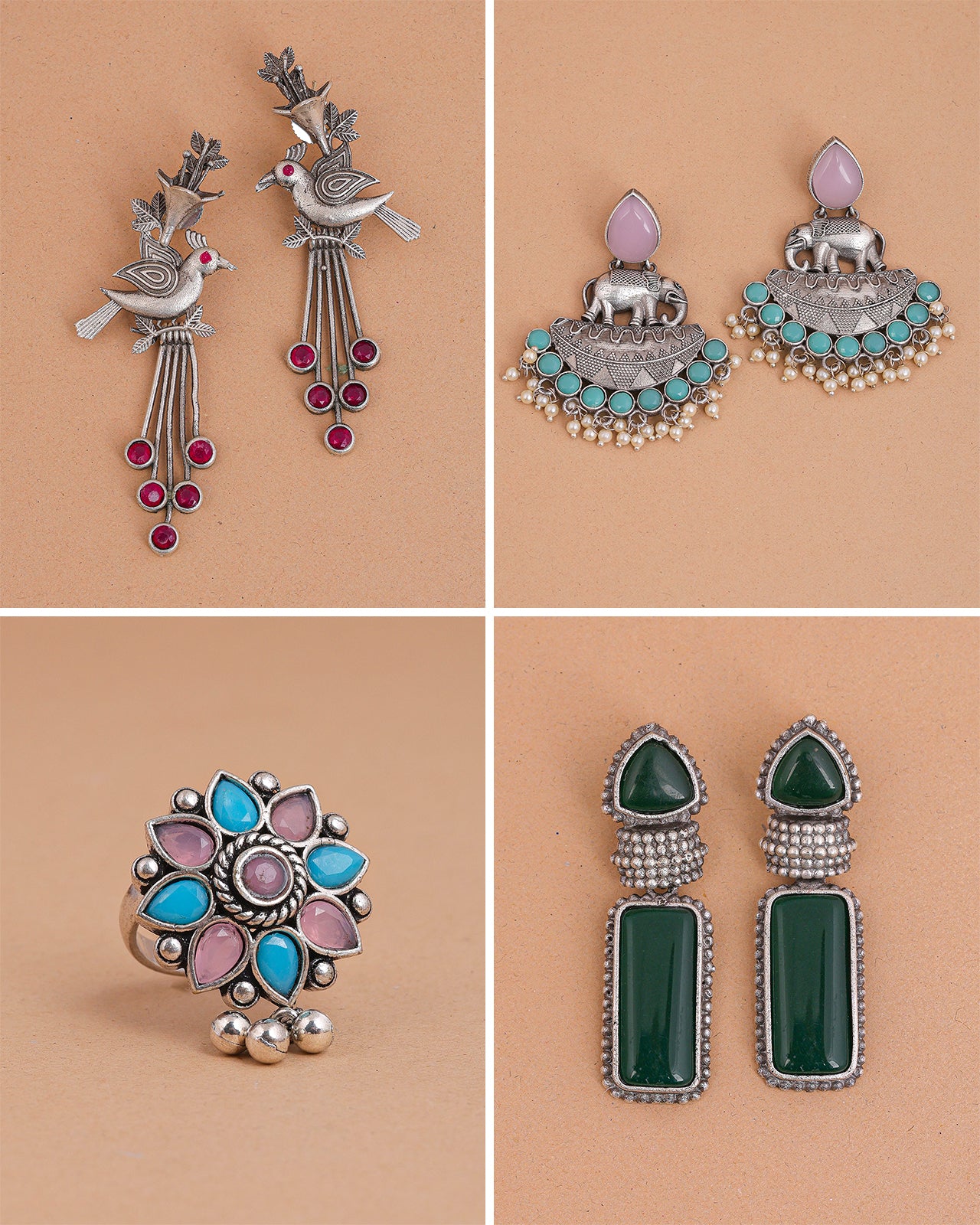 Unnati Combo Earring Set