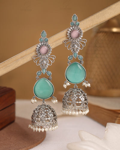 Preeti Jhumki Earrings - wxo