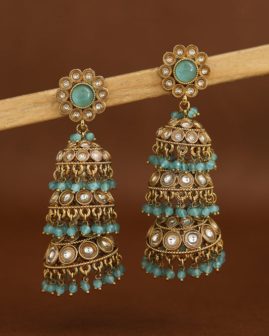 Benazir Pakistani Kundan Jhumki