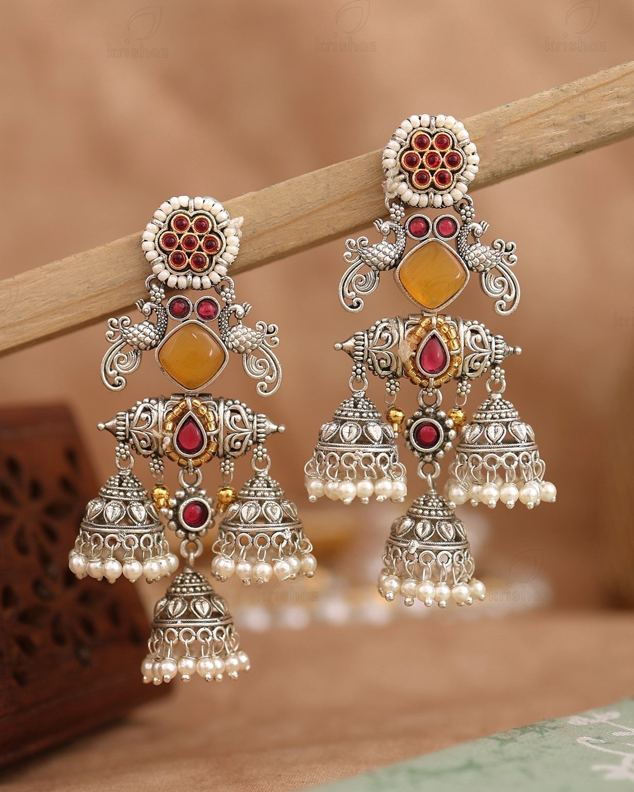 Anvita Premium Jhumki Earrings