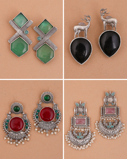 Anokhi Combo Earring Set - wxo
