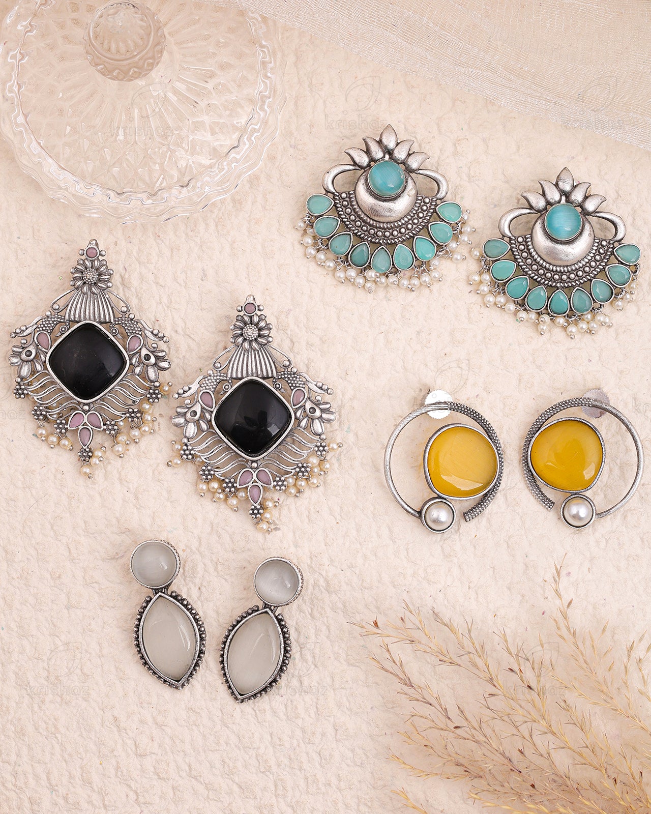 Priya Combo Earring Set - wxo