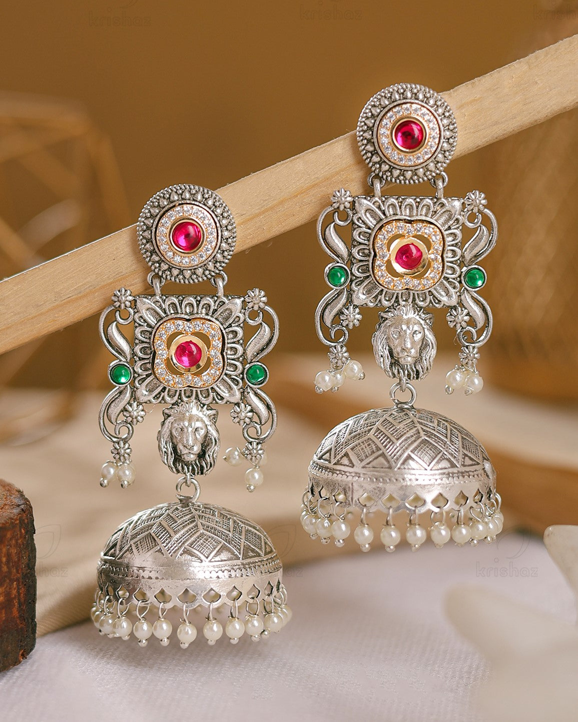 Bhoomika Premium Jhumki Earrings