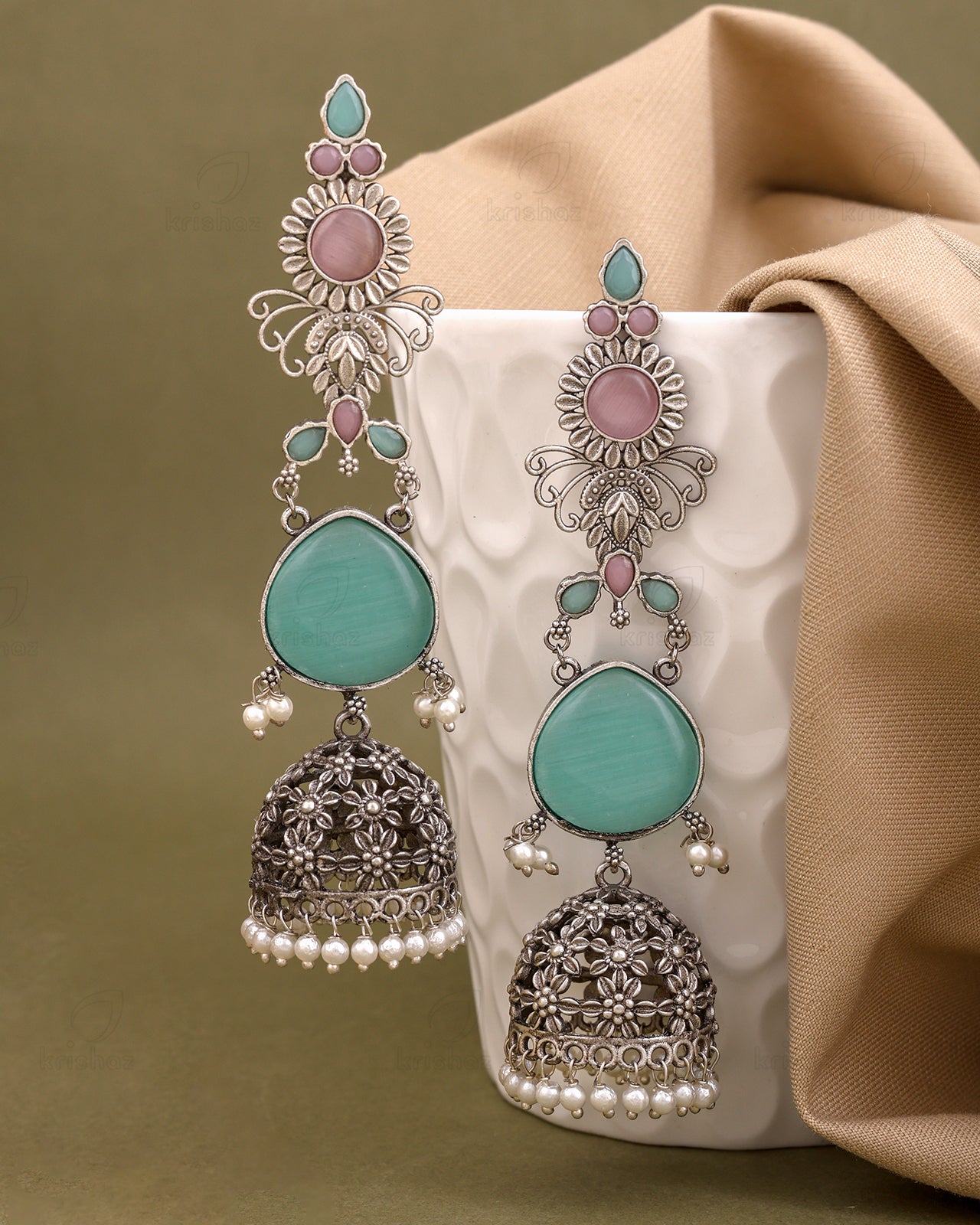 Preeti Jhumki Earrings