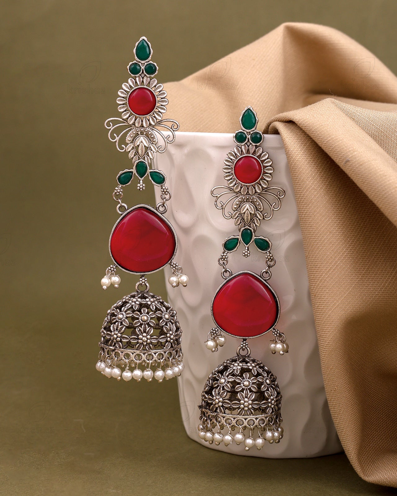 Preeti Jhumki Earrings