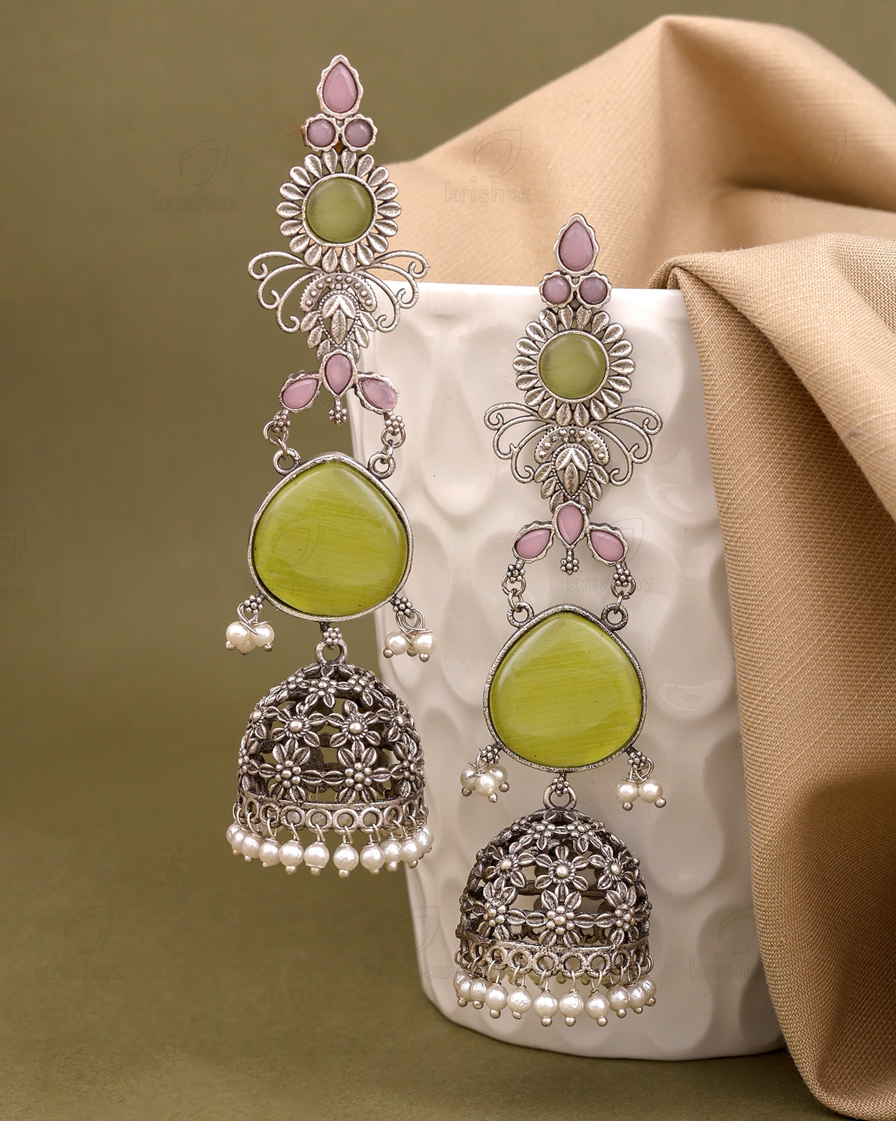 Preeti Jhumki Earrings