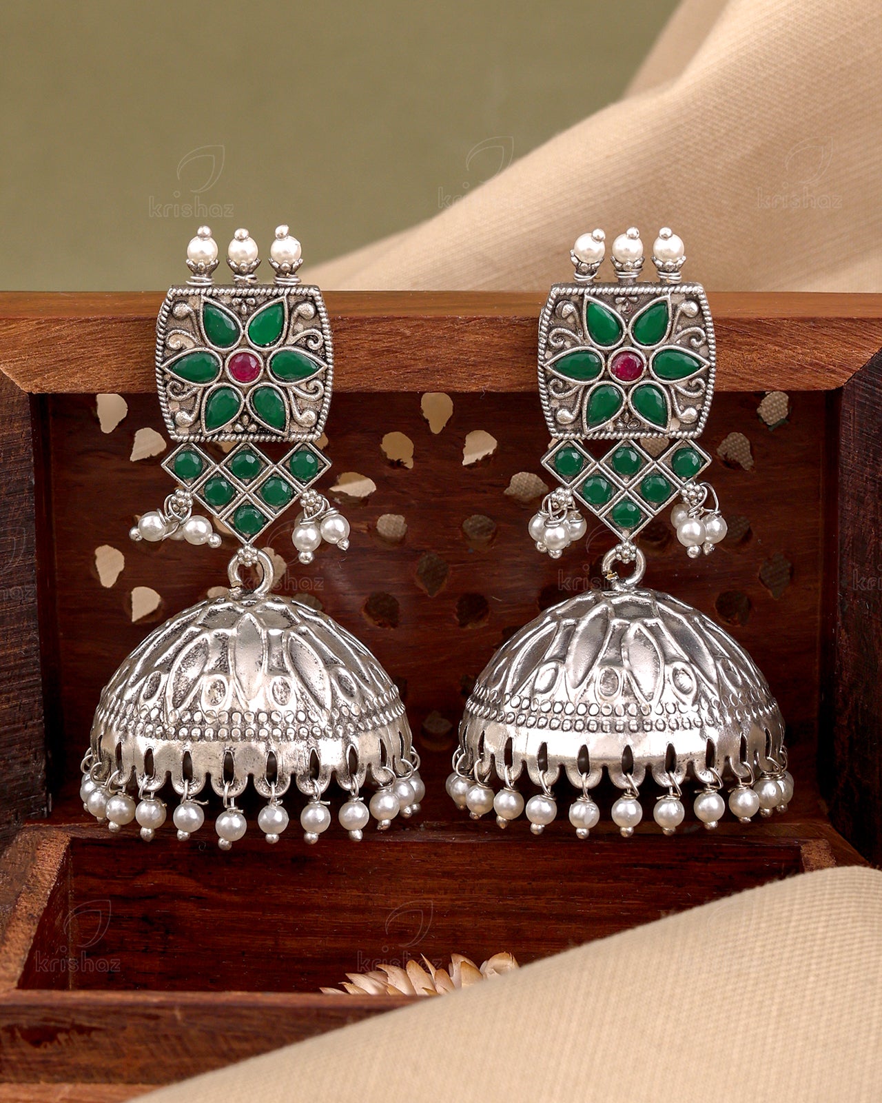 Samridhi Jhumki Earrings